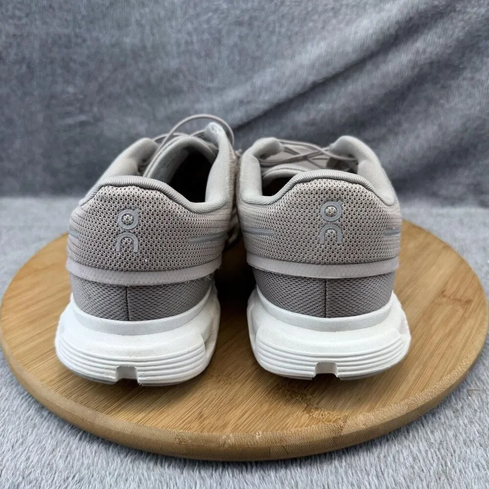On Cloud Shoes Mens Size 10 Beige Mesh Running Athletic Sneakers 3MF10073280